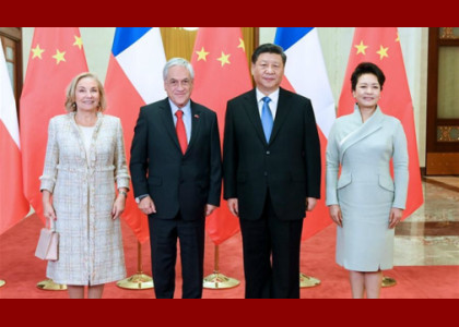 Chinese, Chilean Presidents 